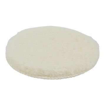 Calota lustruire Wolfcraft 3163000, lana miel, 180 mm cu scai