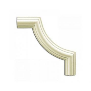 Chenar decorativ Elegance Decor din poliuretan 20.5x1.8x20.5 cm - Dimensiune 20.5x1.8x20.5 cm