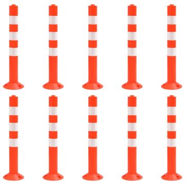Gossi borna de control trafic, 10 buc., 75 cm, pe