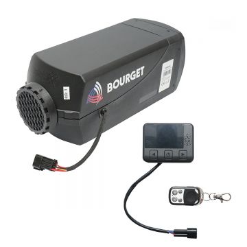 Incalzitor stationar, sirocou economic 12-24V, 5KW, display LCD cu telecomanda , Cod: 93RG545, Marca: BOURGET