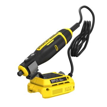 Masina rotativa multifunctionala Stanley SFMCE030B, compatibila cu acumulatori Li-Ion 18 V, 33 accesorii incluse Masina rotativa multifunctionala Stanley SFMCE030B, compatibila cu acumulatori Li-Ion 18 V, 33 accesorii incluse