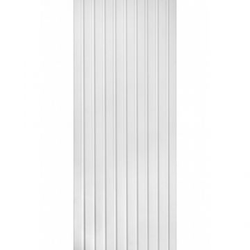 Panou decorativ riflat Mardom Decor Lamelli Medio, alb