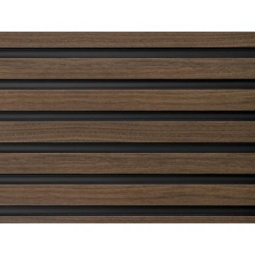 Panou decorativ riflat Mardom Decor Lamelli Medio - Culoare lamelli dark oak