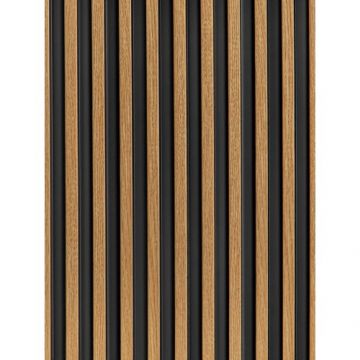 Panou decorativ riflat Mardom Decor Lamelli Stretto - Culoare lamelli natural oak
