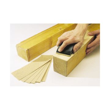 Set slefuire Wolfcraft 2898000, slefuitor din plastic 130x70x32 mm + 50 benzi de slefuire
