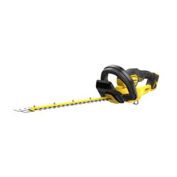 Trimmer pentru gard viu Stanley Fatmax V20 SFMCHT855B, compatibil cu acumulator 18V, lama 55 cm