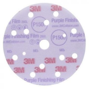 Disc Abraziv Hookit 260L P1500 15 Gauri 150mm