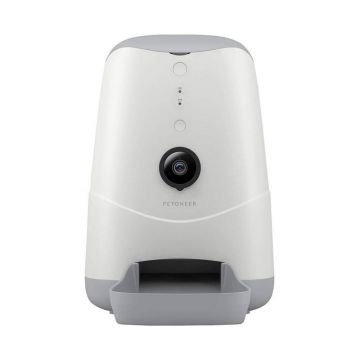 Dispenser smart pentru hrana animalelor de companie Petoneer PF007 Nutri Vision, 3.7 L, Camera, Control Vocal