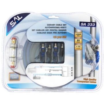 Kit Cabluri de Alimentare Audio pentru Masina 1000W 42 Piese