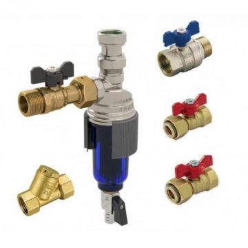 Kit instalare centrala termica  cu filtru magnetic T-Mag  3/4''