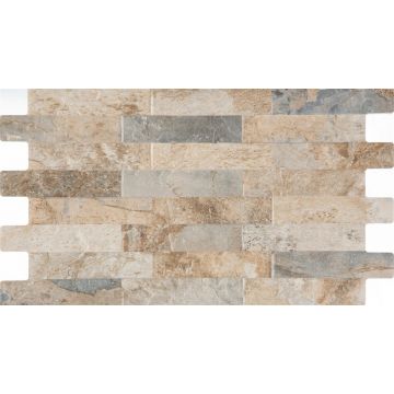 Placa murala portelanata Farilya Grey  25X45  mata