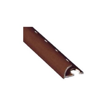 Profil PVC unicolor exterior Maron 2.6 m PVC Colt exterior