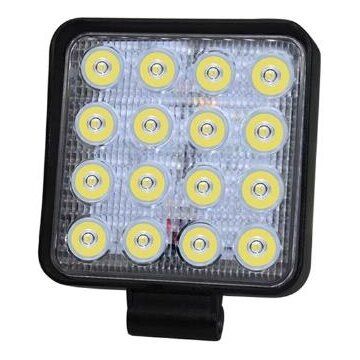 Proiector LED Auto Offroad 48W 12/24V 4800Lumeni Carcasa Aluminiu IP67 Negru
