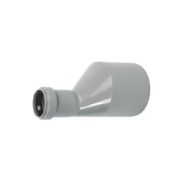 Reductie excentrica polipropilena (PP) HTR 40 mm - 32 mm