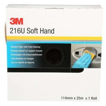 Rola Hartie Abraziva P400 Soft Hand