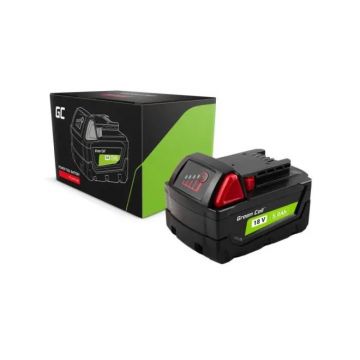 Acumulator unelte electrice Li-ion Milwaukee M18 18V 5Ah, PTML18V5 Green Cell