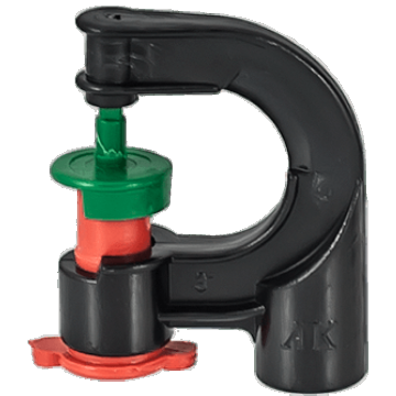 Aspersor Microirigare Diametru Irigare 3.5 M, Raza De Actiune 90 Grd, Debit Maxim 90 L/h, Presiune 2 Bar,Verde