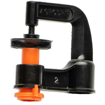 Aspersor Microirigare Diametru Irigare 8.5 M, Raza De Actiune 360 Grd, Debit Maxim 90 L/h, Presiune 2 Bar,Verde