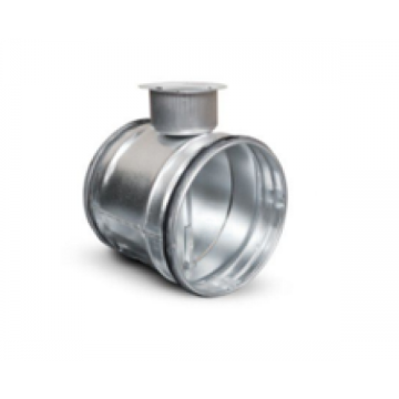Clapeta de reglaj manuala pentru tubulatura spiro,cu garnitura inclusa si diametru 125 mm