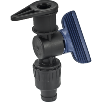 Conector Cu Robinet Pentru Furtun Plat (Layflat),Dimensiune 17mm