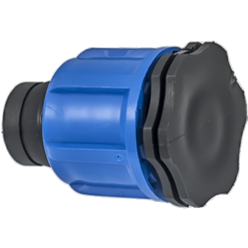 Dop Pentru Banda De Picurare,Dimensiune 17mm, albastru