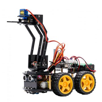 Kit de robot Arduino programabil cu brat robotic, Bitmi 10085