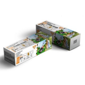 kit masina de tuns gazon ruris rx400s/441s ,cutit mulching doublecutting, curea, filtru aer, bujie, kit surub