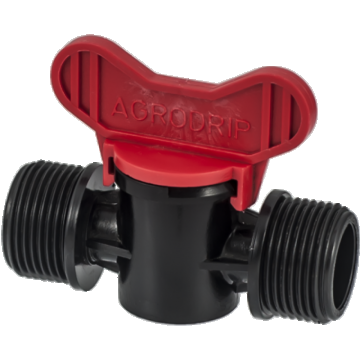 Mini Robinet Cu Filet Exterior Pentru Banda De Picurare , Dimensiune 3/4