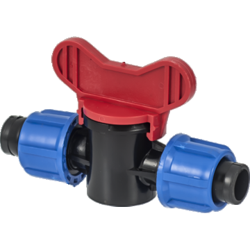 Mini robinet pentru banda de picurare, Dimensiune 17x17