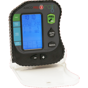 Programator automat pentru sisteme de irigare, 9V, 4 zone, 2 programe, AMICO PRO