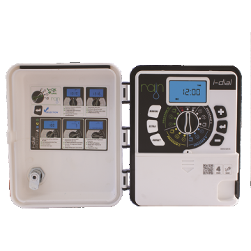 Programator Pentru Irigare I-DIAL Montare pe Exterior, Zone/Programe 12/4,24V