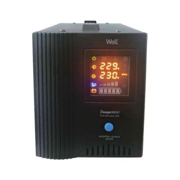 UPS centrale termice Well Triumph 230V 800VA/500W