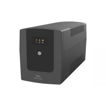 UPS line interactiv 850VA/510W Well Warrior, afisaj LED