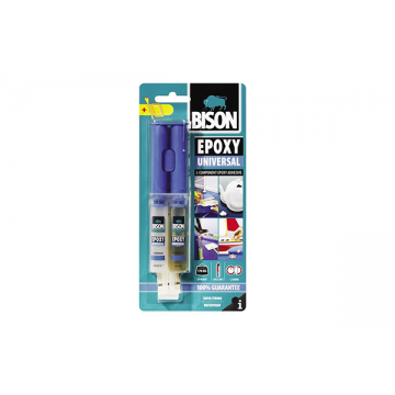 Adeziv epoxidic bicomponent universal 2x12 ml, rezistenta mare, uscare rapida