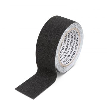 Banda adeziva, antiglisanta - 5m x 50 mm - negru Banda adeziva, antiglisanta - 5m x 50 mm - negru