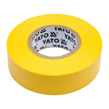 Banda izolatoare galbena 19mm x 20m x 0,13mm – rezistenta si vizibila
