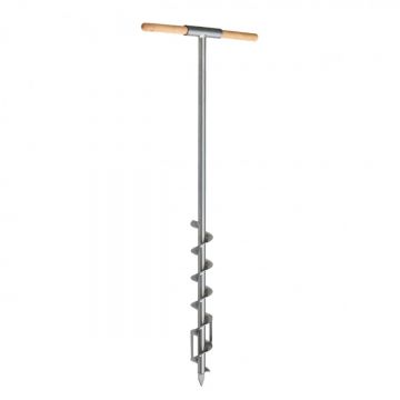 Burghiu pamant pentru stalpi gard electric, diametru 9 cm