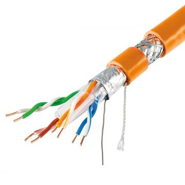 Cablu de retea SFTP perete Cat.6A (500 m) BC – 4P 23AWG SOLID – Fluke Pass