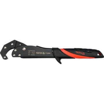 Cheie reglabila tevi 16-38mm, 300mm YATO – Universala, Rezistenta si Usor de Folosit