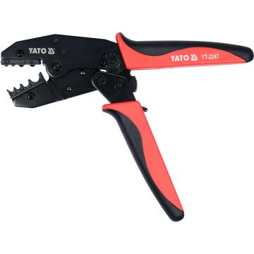Cleste sertizat conectori 1.5-10mm² YT-2247 – Precizie si rezistenta anti-coroziva