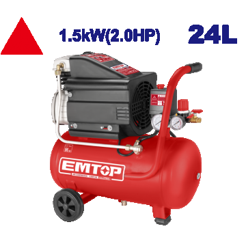 Compresor de aer 24L, 1.5kW (2.0HP) - EACPD20241, EMTOP