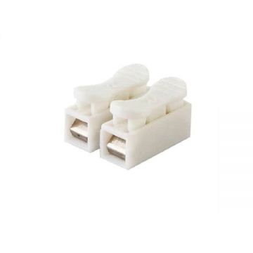 Conector rapid clipsare 2 poli VARGO V-102070, instalatii electrice