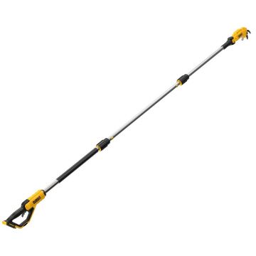 Foarfeca telescopica pentru crengi DeWalt DCMPP569N, 38 mm, maxim 3m, compatibila cu acumulator Li-Ion18 V