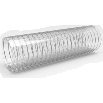 Furtun spiralat de aspiratie si transport, 102mm, 4