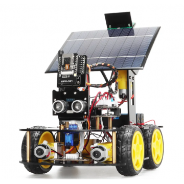 Kit de robot ESP32 cu programare Arduino si functie de urmarire solara