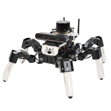 Kit robot hexapod cu Lidar MUTO RS, cu placa Raspberry Pi 5 8GB