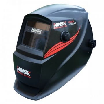 Masca sudura automata Minsk SC2, vizor 93x43 mm, DIN 9-13, protectie UV/IR, potrivita MMA, MIG, TIG