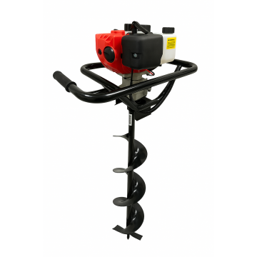 Motoburghiu pamant ZEP BRILLO, 5.7CP, 4200W, 52cc, 2T, 9000rpm, burghiu 150mm inclus
