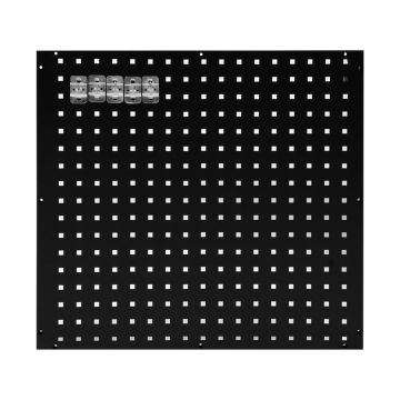 Panou perforat pentru atelier 66x70x2 cm, ochiuri 10x10 mm