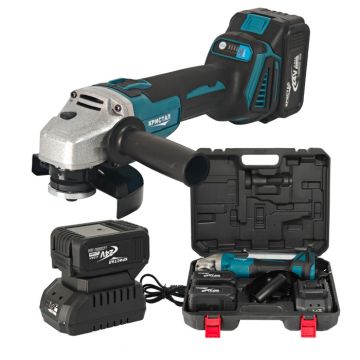 Polizor Unghiular pe Acumulator DDT-CRISTAL , 24V 4Ah, Motor Brushless, 820W, 8500 rot min